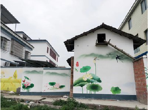 屏南室外墙绘-从选材到保养。